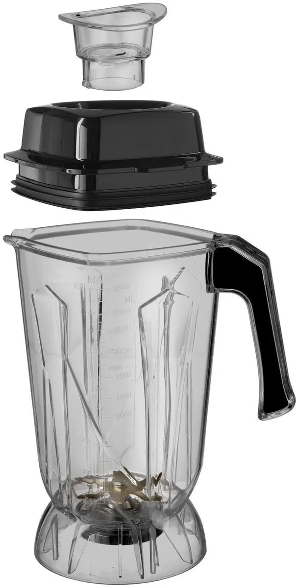 HENDI HT230688 Tafel Blender 1680W - 2,5L - Zwart