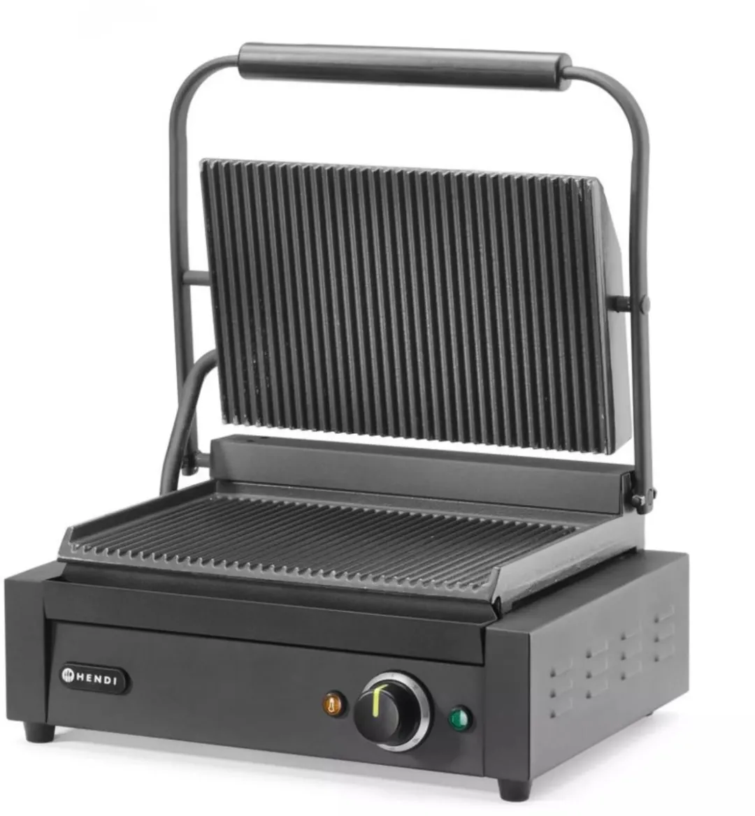 HENDI Contactgrill 2200W 2 Platen 6 Sandwiches