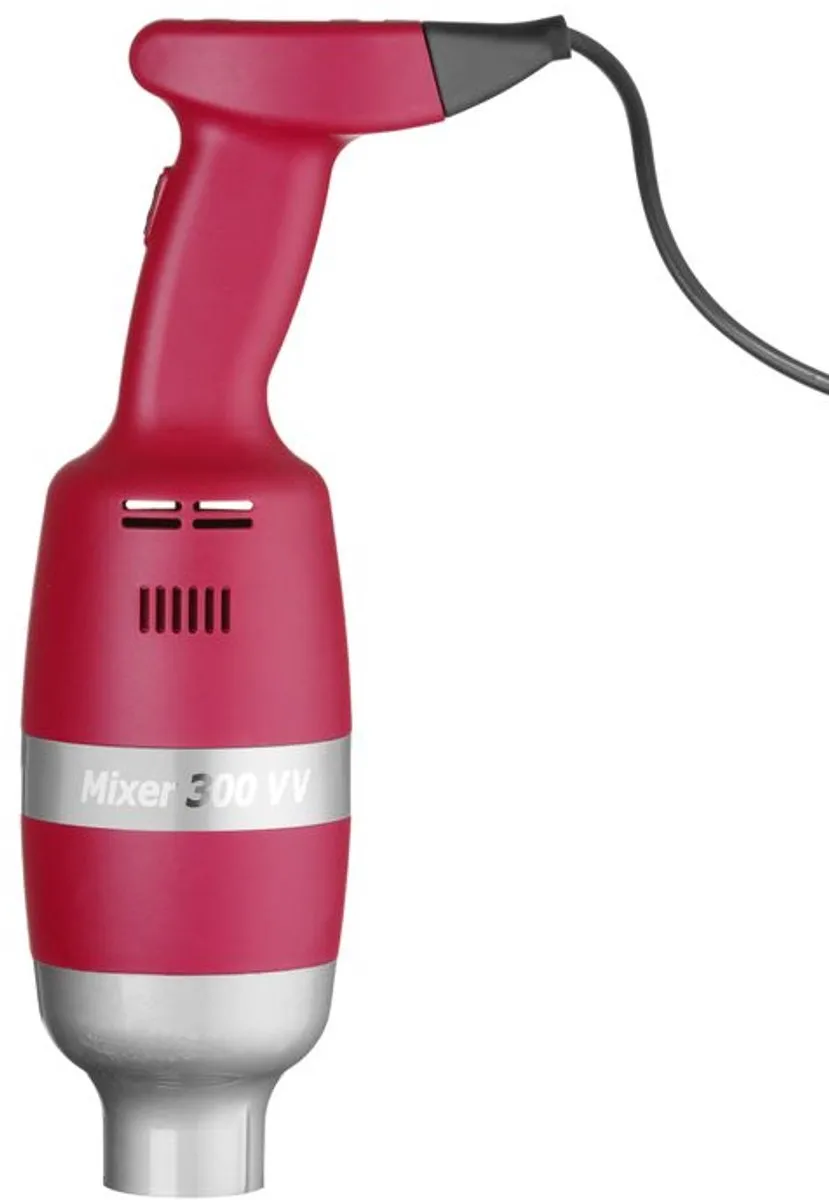 HENDI Profi Line Staafmixer 300W - 9 Snelheden - Rood