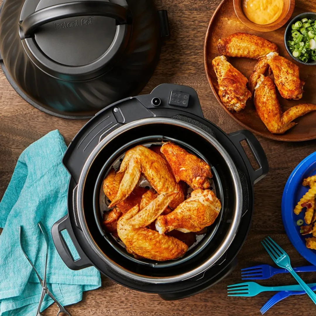 Instant Pot Duo Crisp 7,6L Multicooker + Airfryer - 11-in-1 - RVS - afbeelding 10 van 10