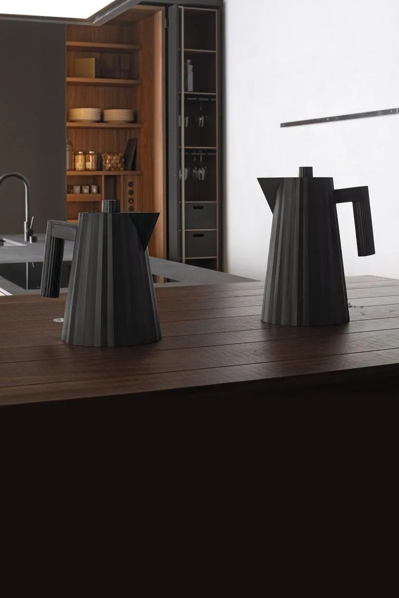 Alessi Plissé Waterkoker 1L - Wit