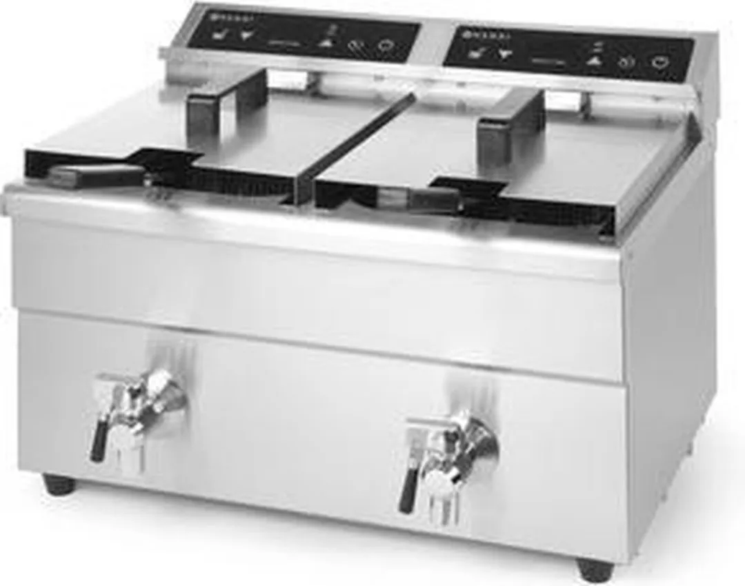 HENDI Inductie Friteuse 16L - Zilver