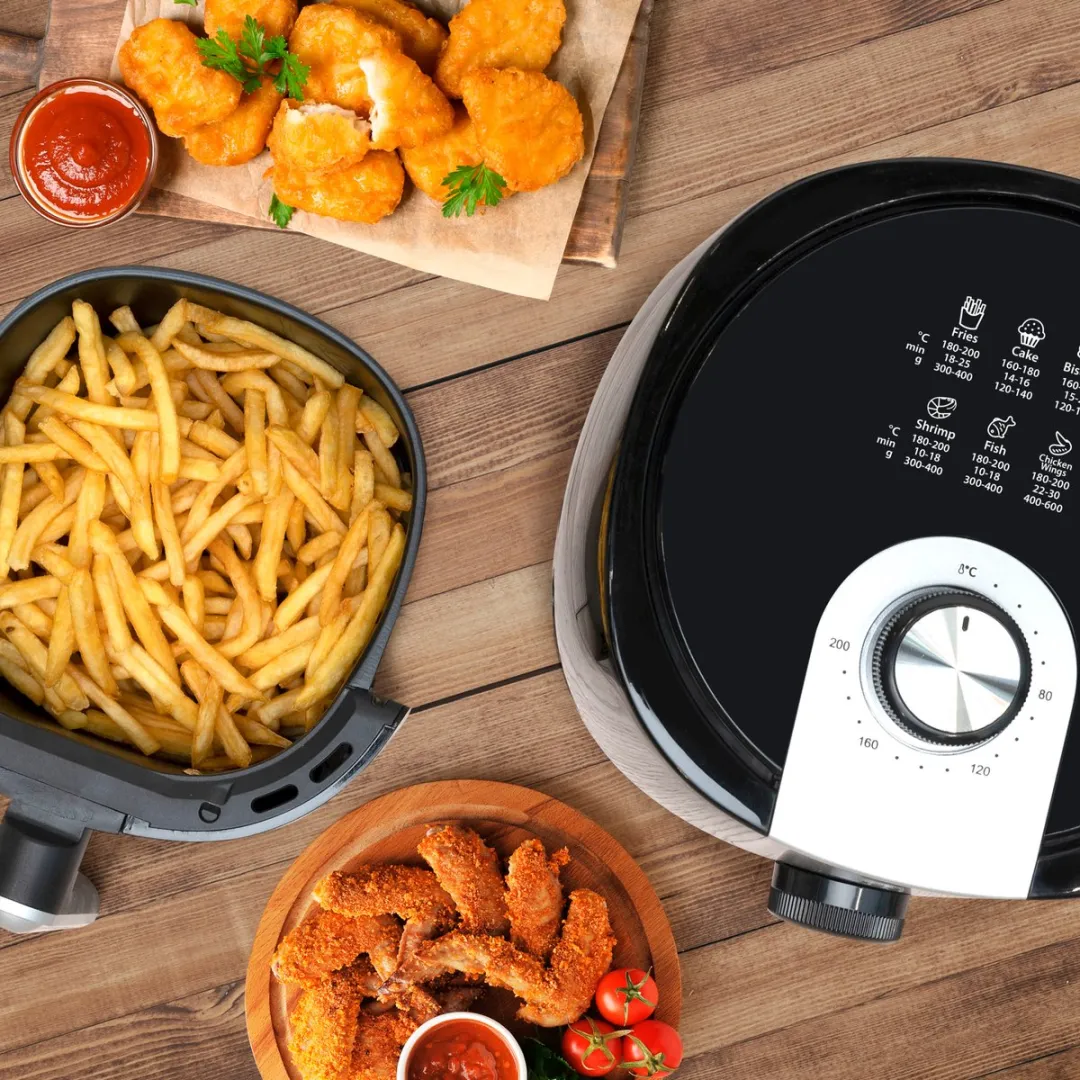 Alpina Airfryer 2L - 900W - Zwart - afbeelding 6 van 6