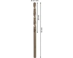 Bosch PRO HSS-Co Boormachine 3,7x39x70mm - 2 Stuks
