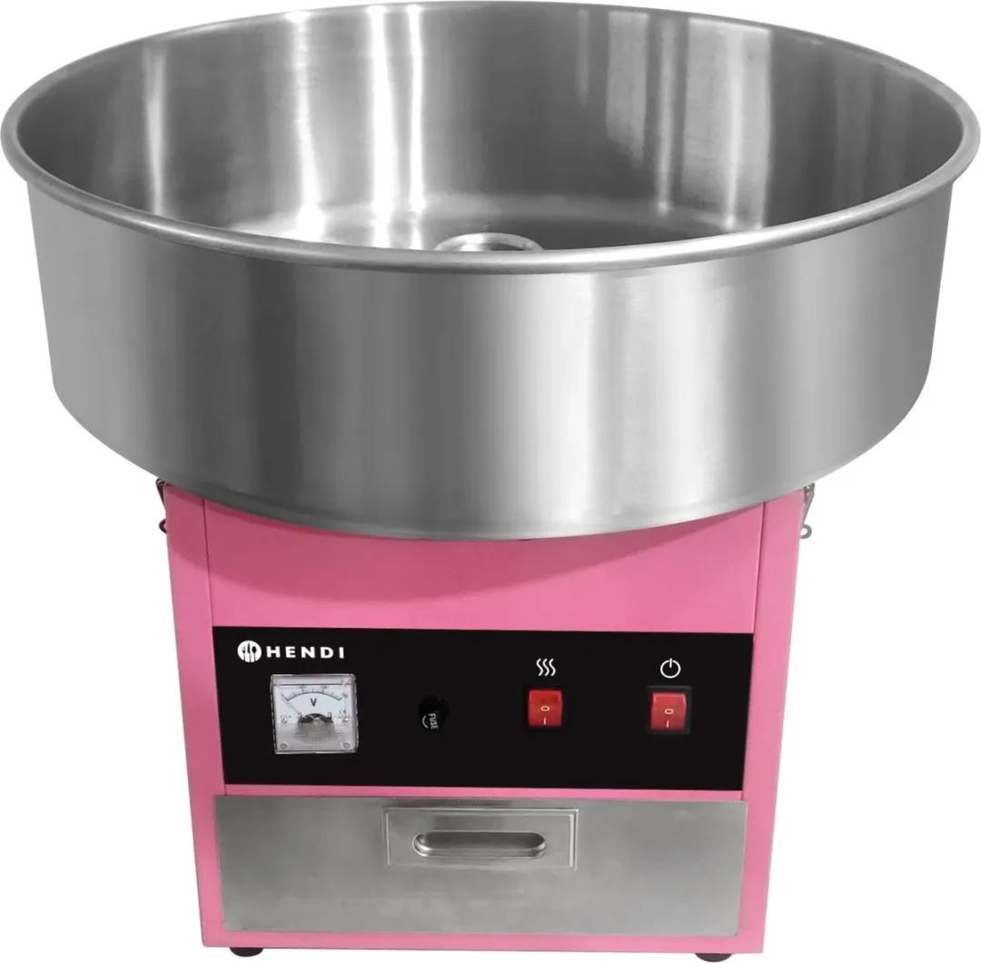 HENDI Suikerspinmachine 282731 - 1200W - Roze