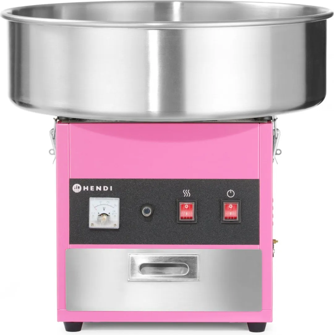 HENDI Suikerspinmachine 282731 - 1200W - Roze