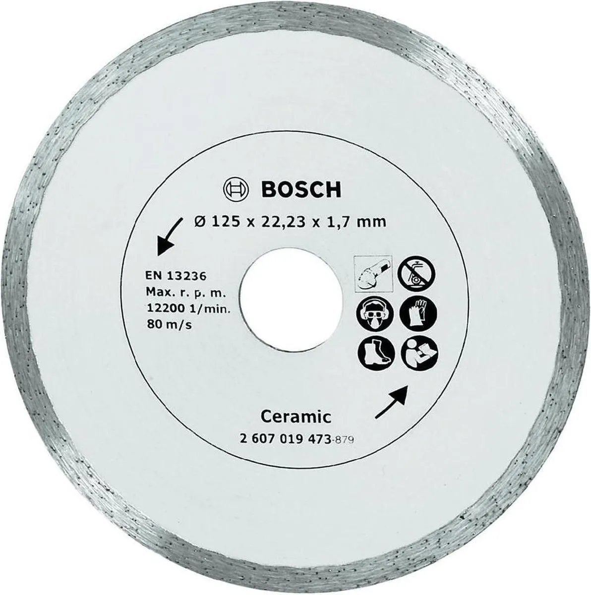 Bosch Diamant Tileschijf 125mm - Metaal