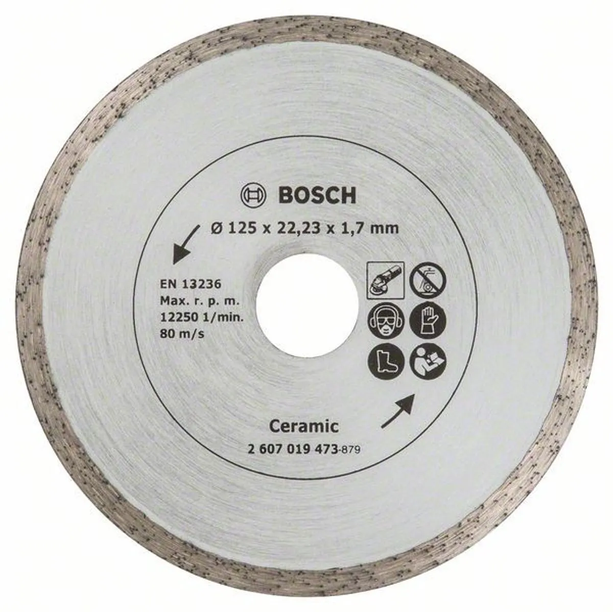 Bosch Diamant Tileschijf 125mm - Metaal