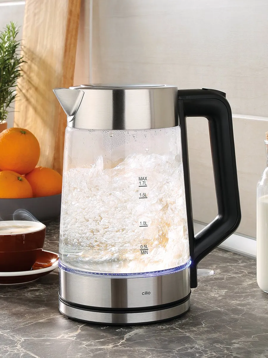 Cilio Classic Vesuvio Waterkoker 1,7L 2200W - afbeelding 2 van 4