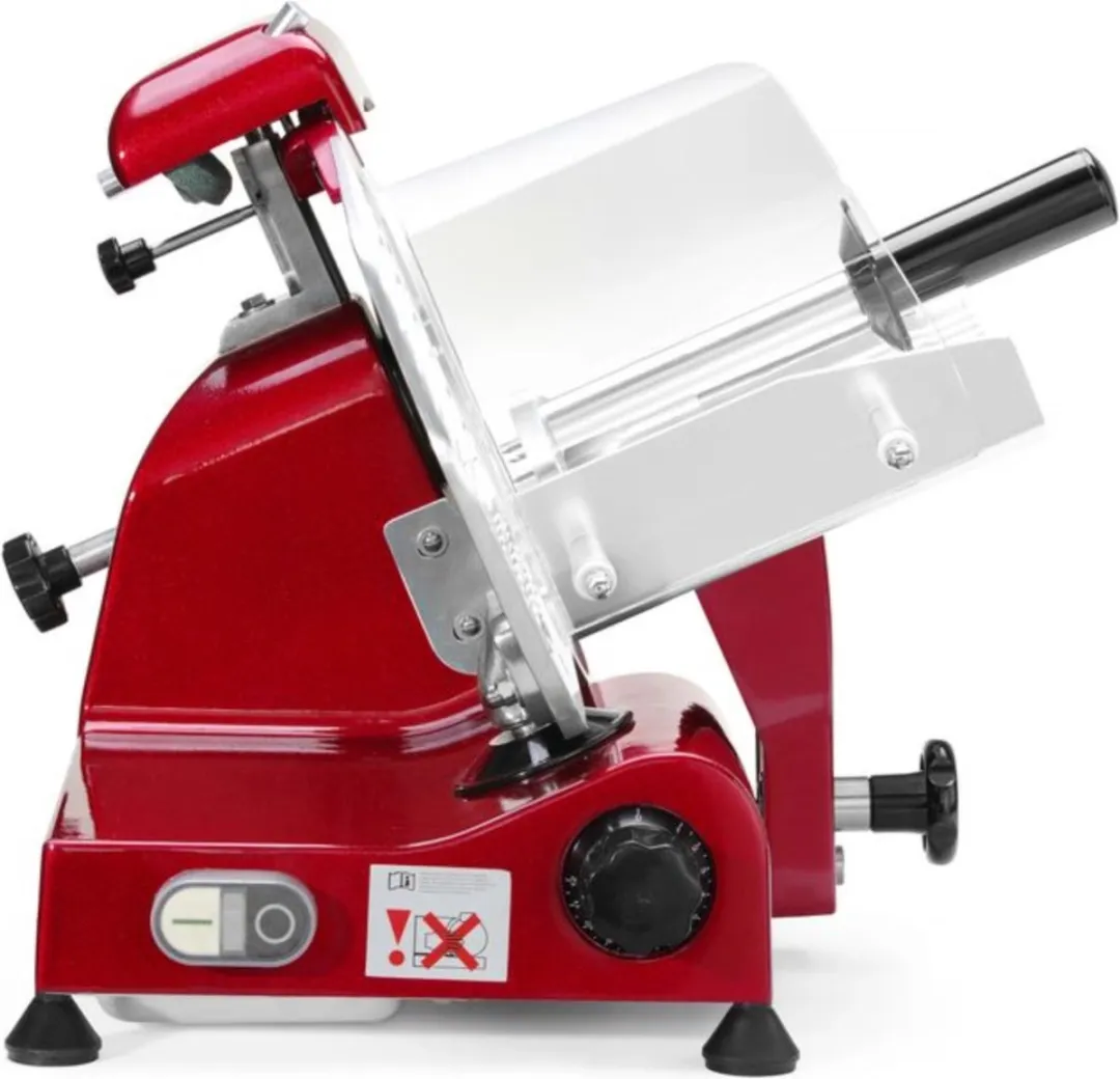 HENDI Profi Line Snijmachine 250mm 320W - Rood - afbeelding 6 van 6