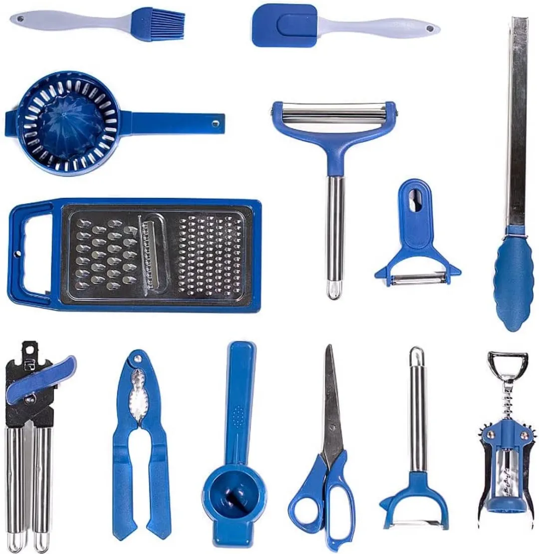 Fackelmann 670441 Mini Spatel Blauw - Siliconen - afbeelding 6 van 6