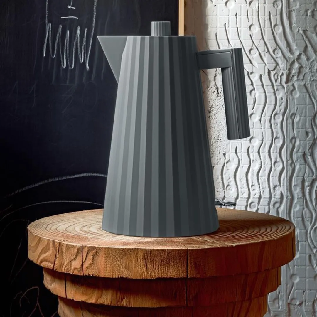 Alessi Plissé Waterkoker 1,7L - Grijs - afbeelding 6 van 6