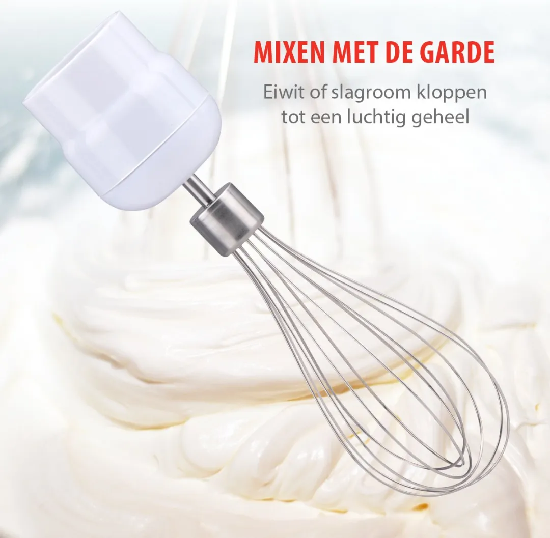 Alpina Staafmixer Set 400W - Wit