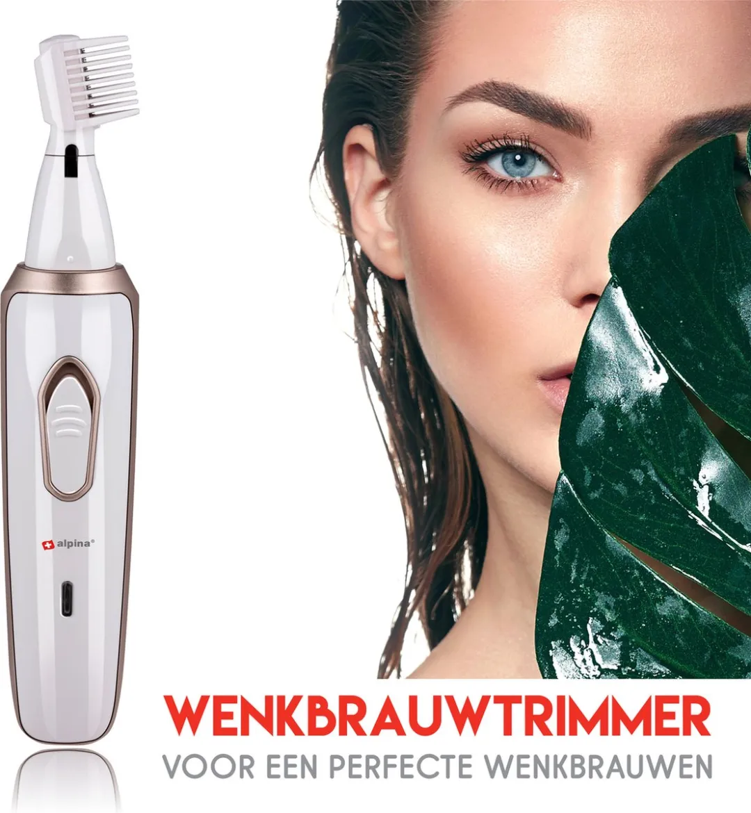 Alpina 4-in-1 Ladyshave LD-7145 - Wit