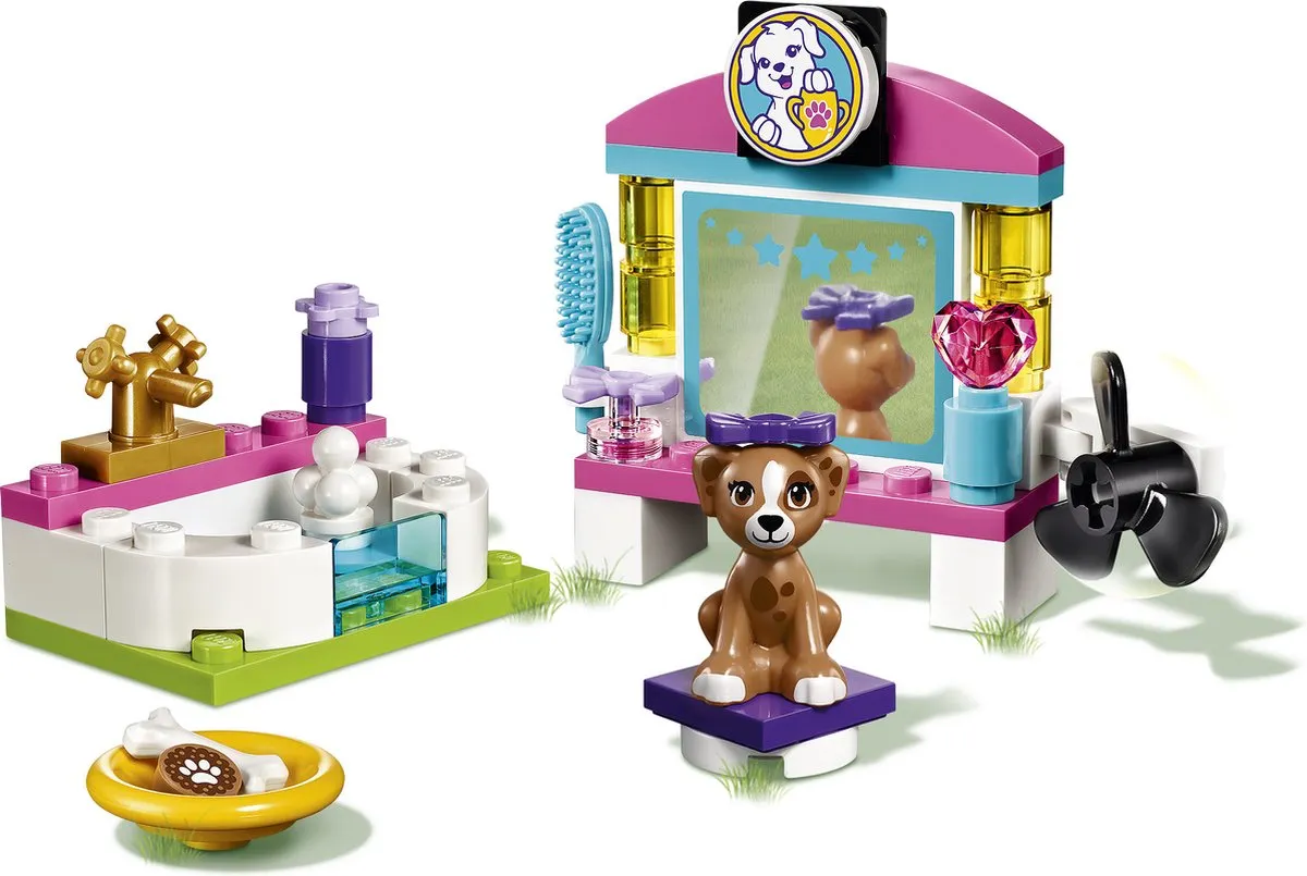 LEGO Friends Puppy Verzorgplek 41302 - Paars - afbeelding 6 van 6