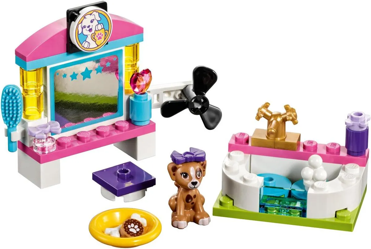 LEGO Friends Puppy Verzorgplek 41302 - Paars