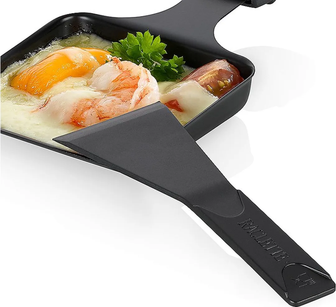 Kela Raclette Spatels Set 8 Stuks - Zwart