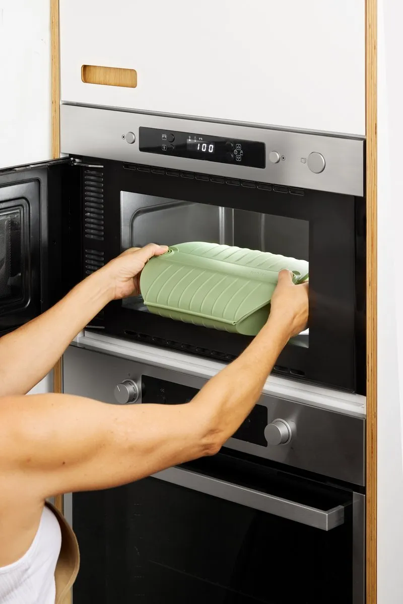 Lékué Stoomkoker - met Plateau - geschikt voor 4 personen - Green