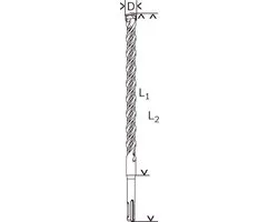 Bosch Hamerboor SDS-plus-5 20x400mm - Hout