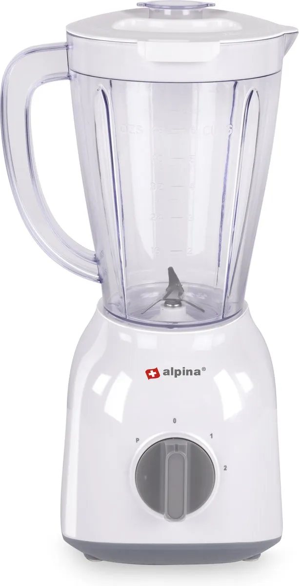 Alpina Blender 1,5L 400W - Wit