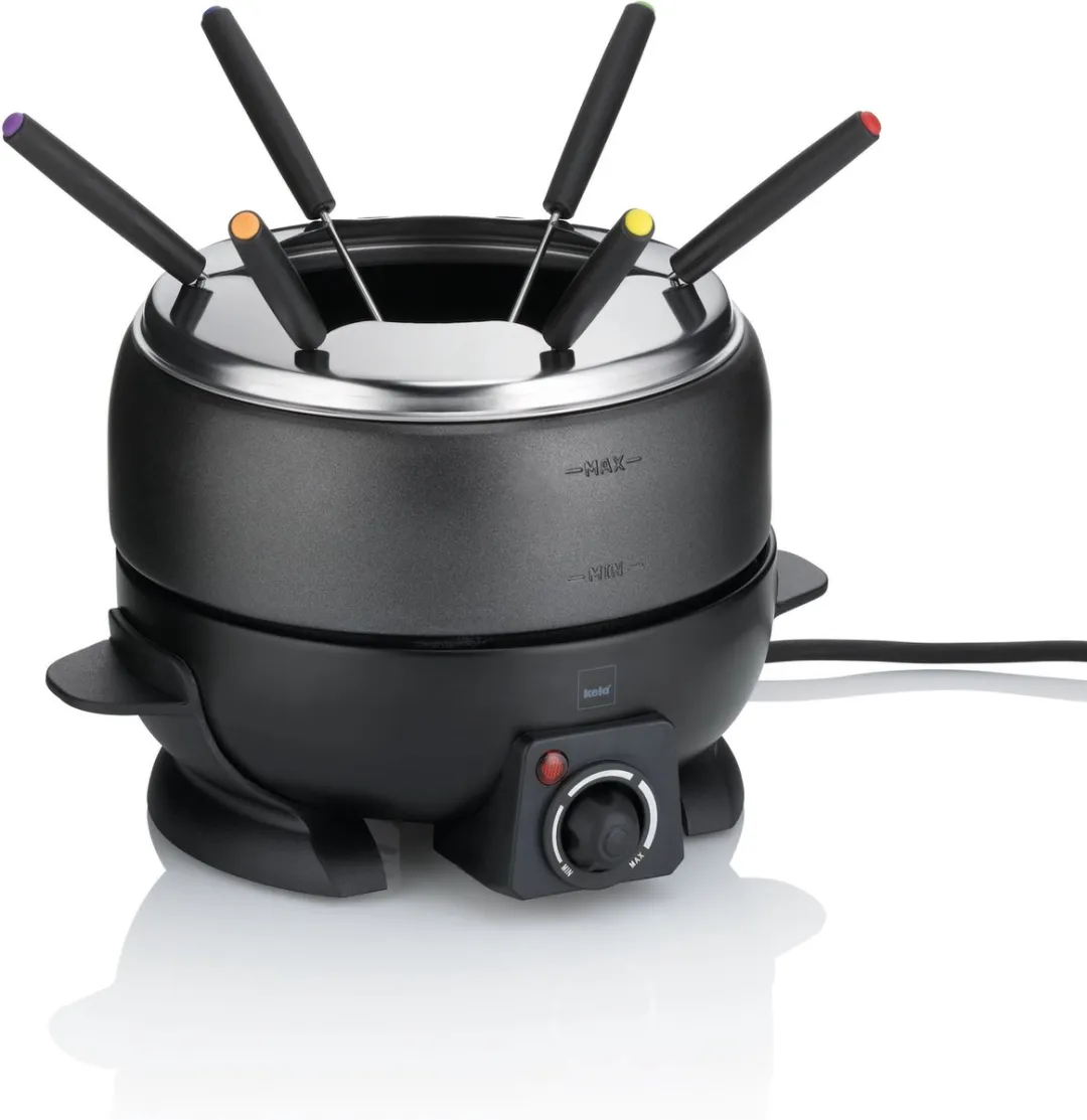 Kela Elektrisch Fondue Set 6 Personen