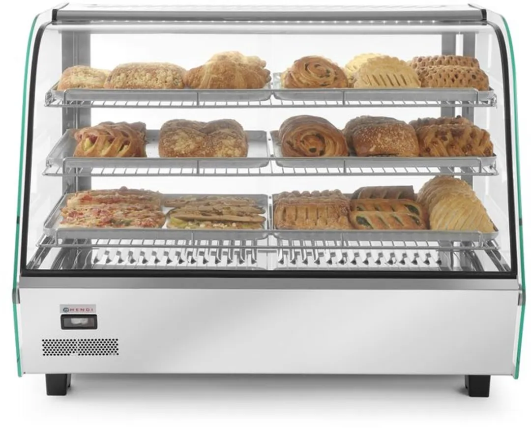 Hendi Warmhoudvitrine 160L - 1500W - 885x570x680mm - RVS - afbeelding 6 van 6
