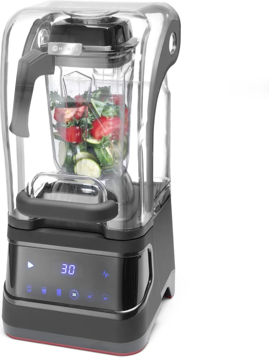 HENDI Digitale Blender 230664 - 1680W - 2,5L - Zwart