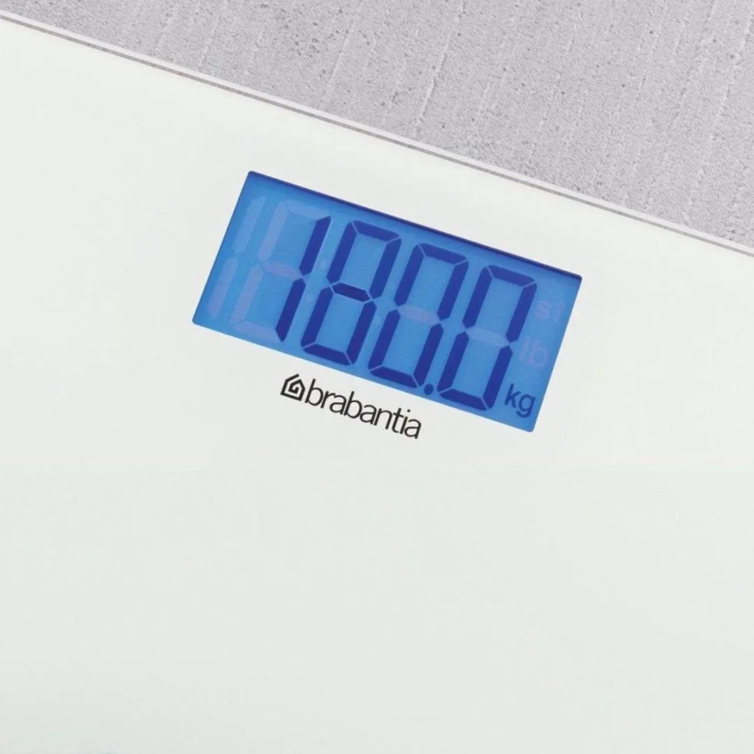 Brabantia Personenweegschaal Digitaal - Wit