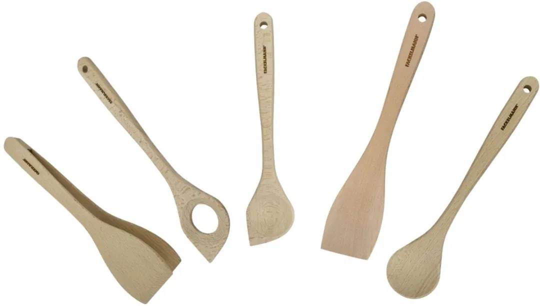 Fackelmann Houten Keukengerei Set 5-delig