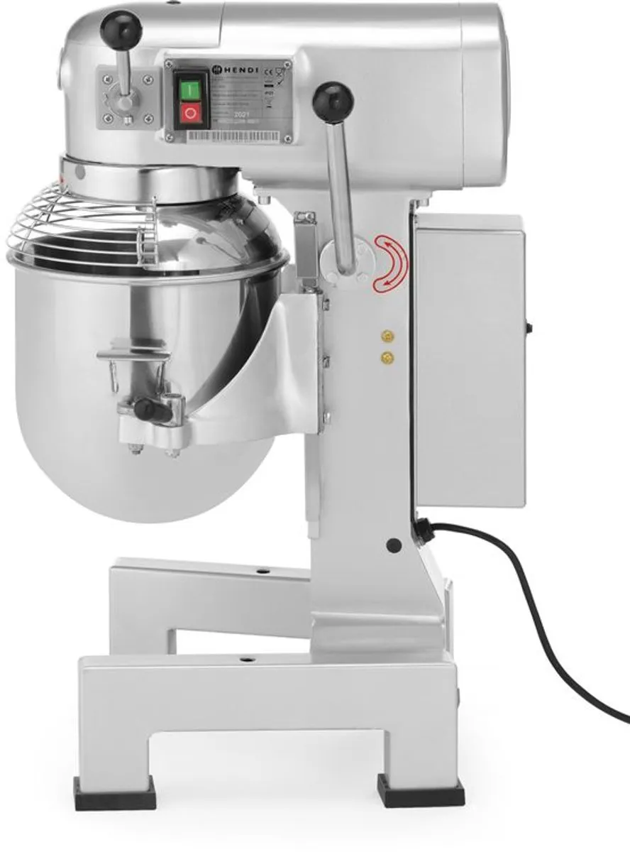 HENDI Planeetmixer 20L - 1100W - Rvs - afbeelding 6 van 6