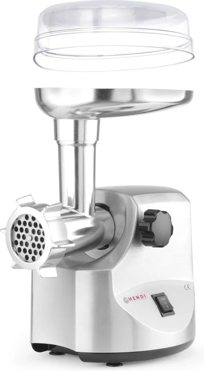 HENDI Compacte Gehaktmolen 400W - Zilver