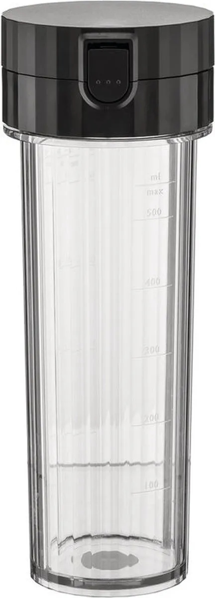 Alessi Plissé Personal Blender 380W - Zwart
