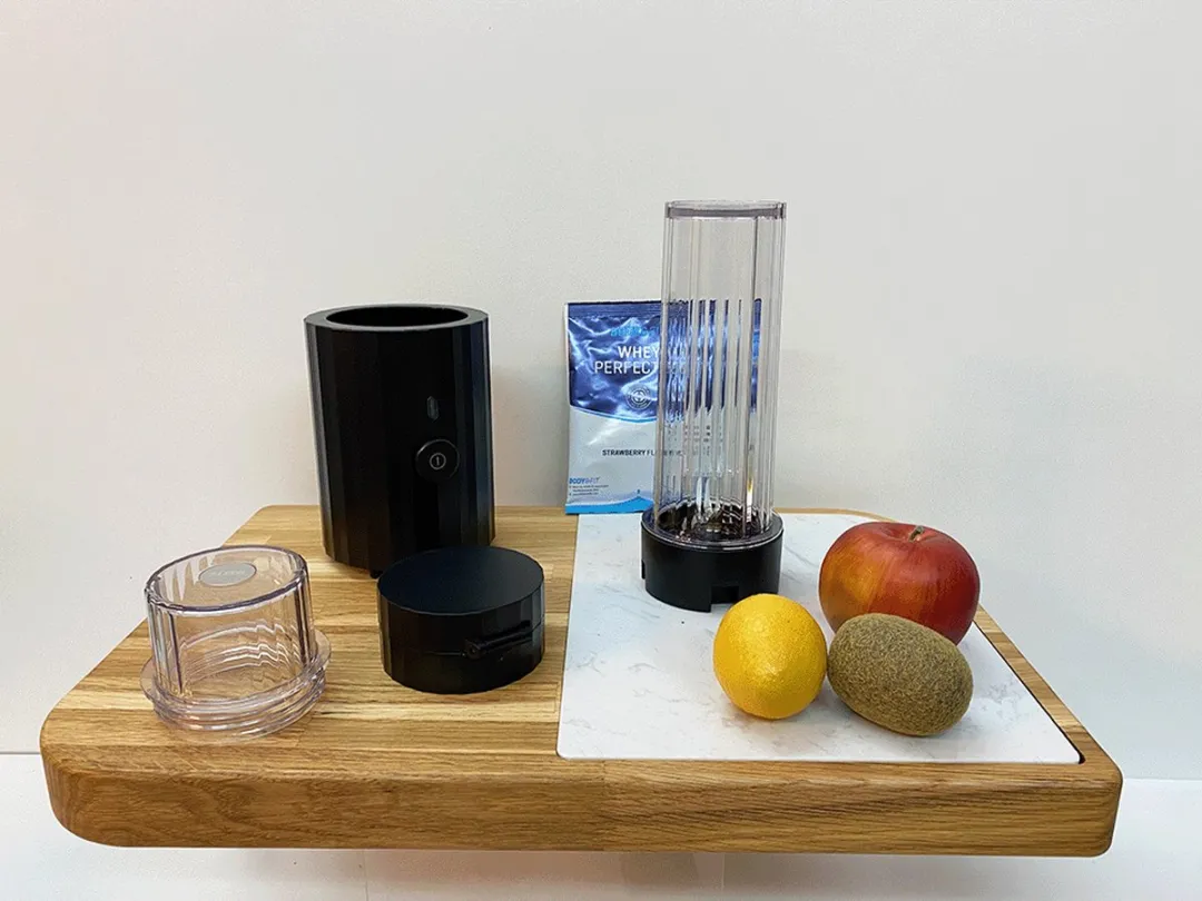 Alessi Plissé Personal Blender 380W - Zwart