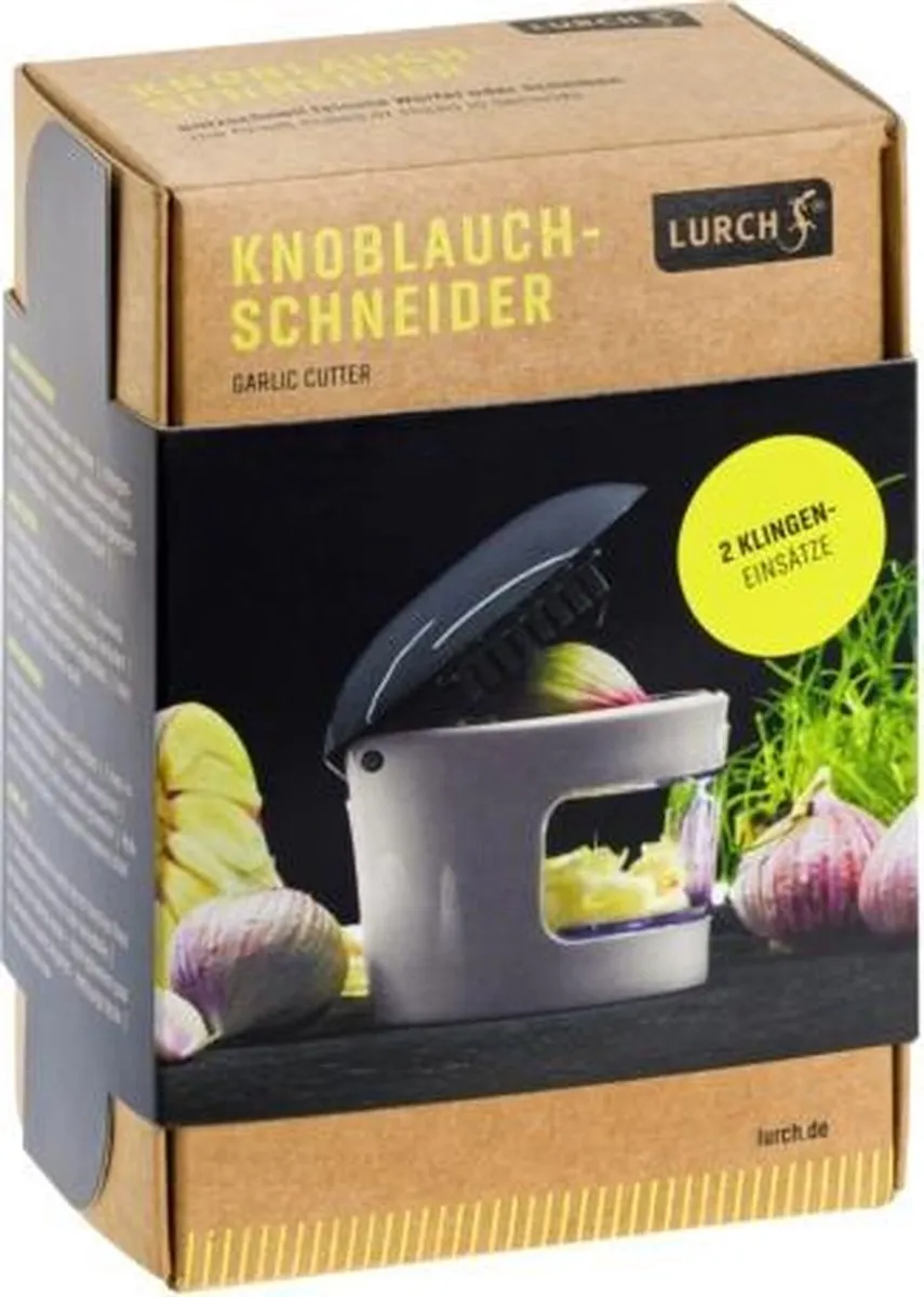 Lurch 221430 Ui/Knoflooksnijder - Wit