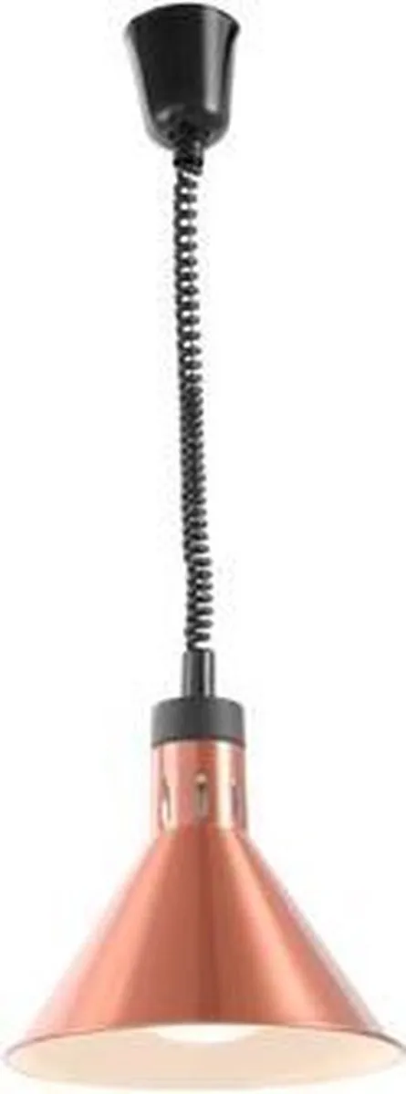 HENDI Verstelbare Warmlamp 250W - Koper