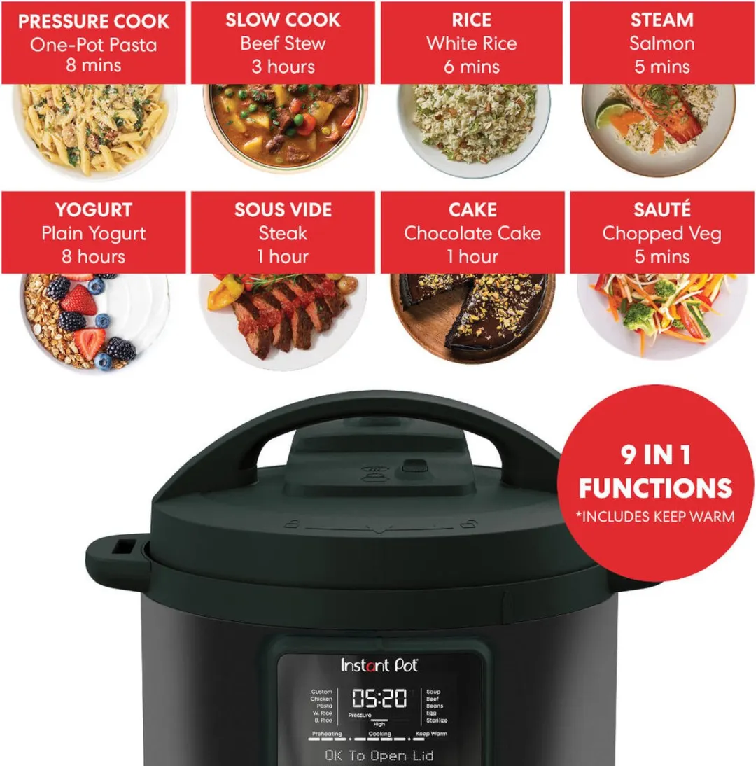 Instant Pot Duo Plus 114-0004-01-EU Multicooker 5.7L - 1000W