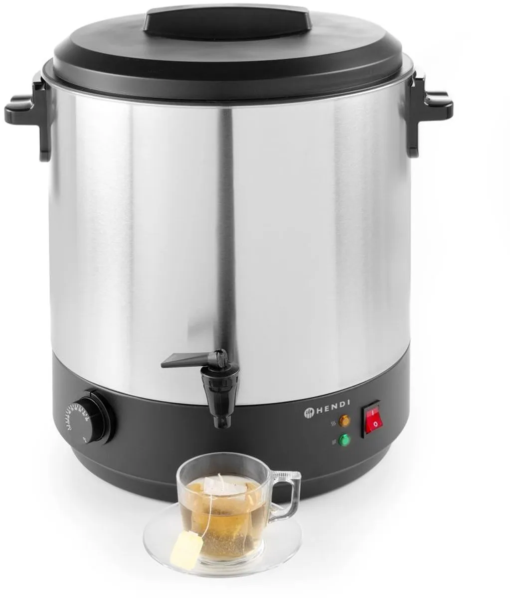 HENDI Warme Drankenketel 25L - 2500W - RVS