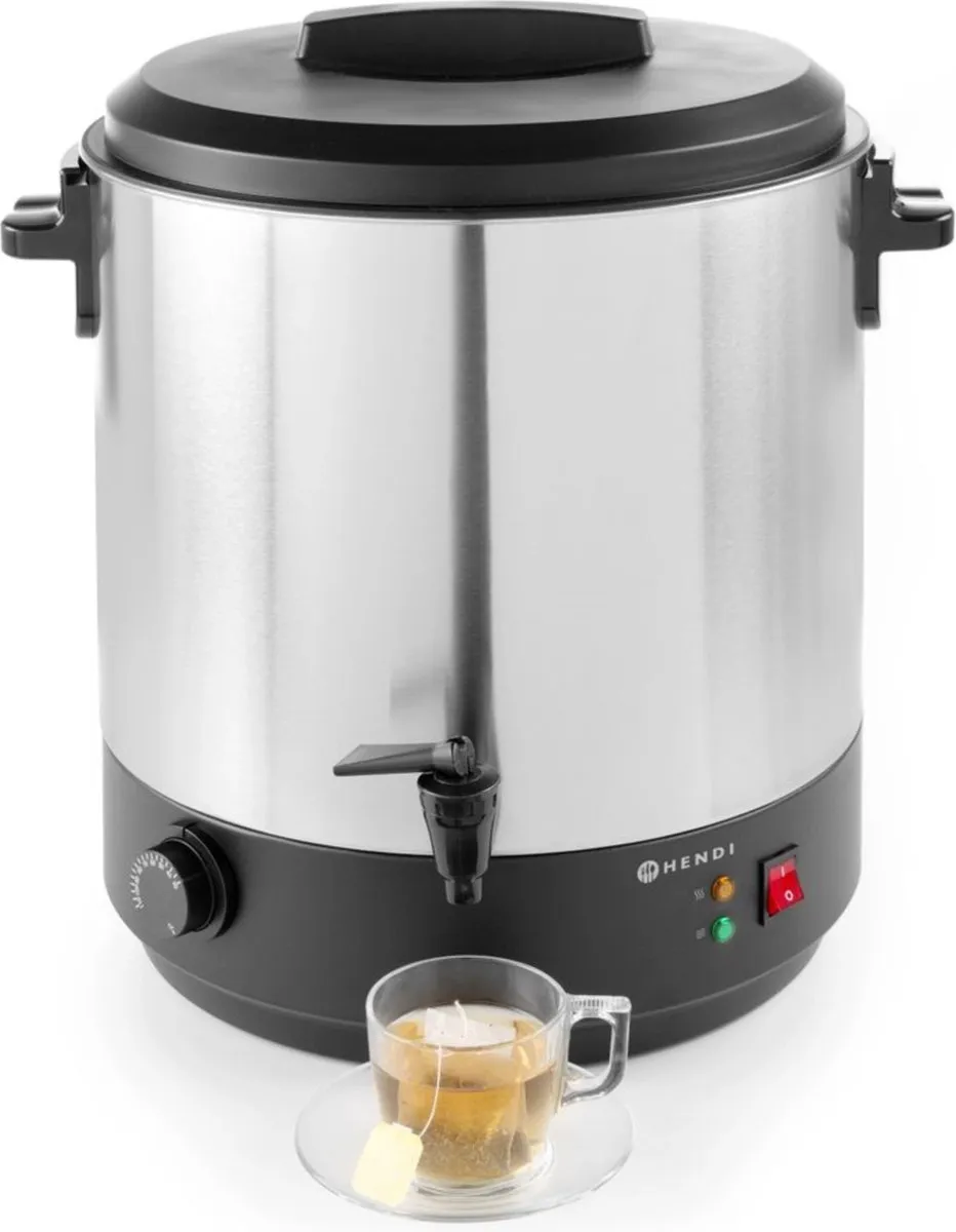 HENDI Warme Drankenketel 25L - 2500W - RVS