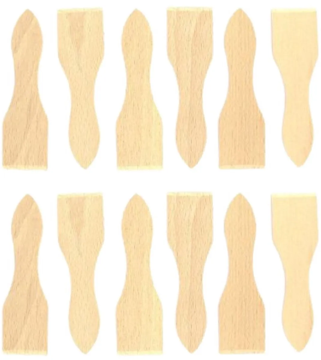 Fackelmann Houten Raclette Spatels 12-delig