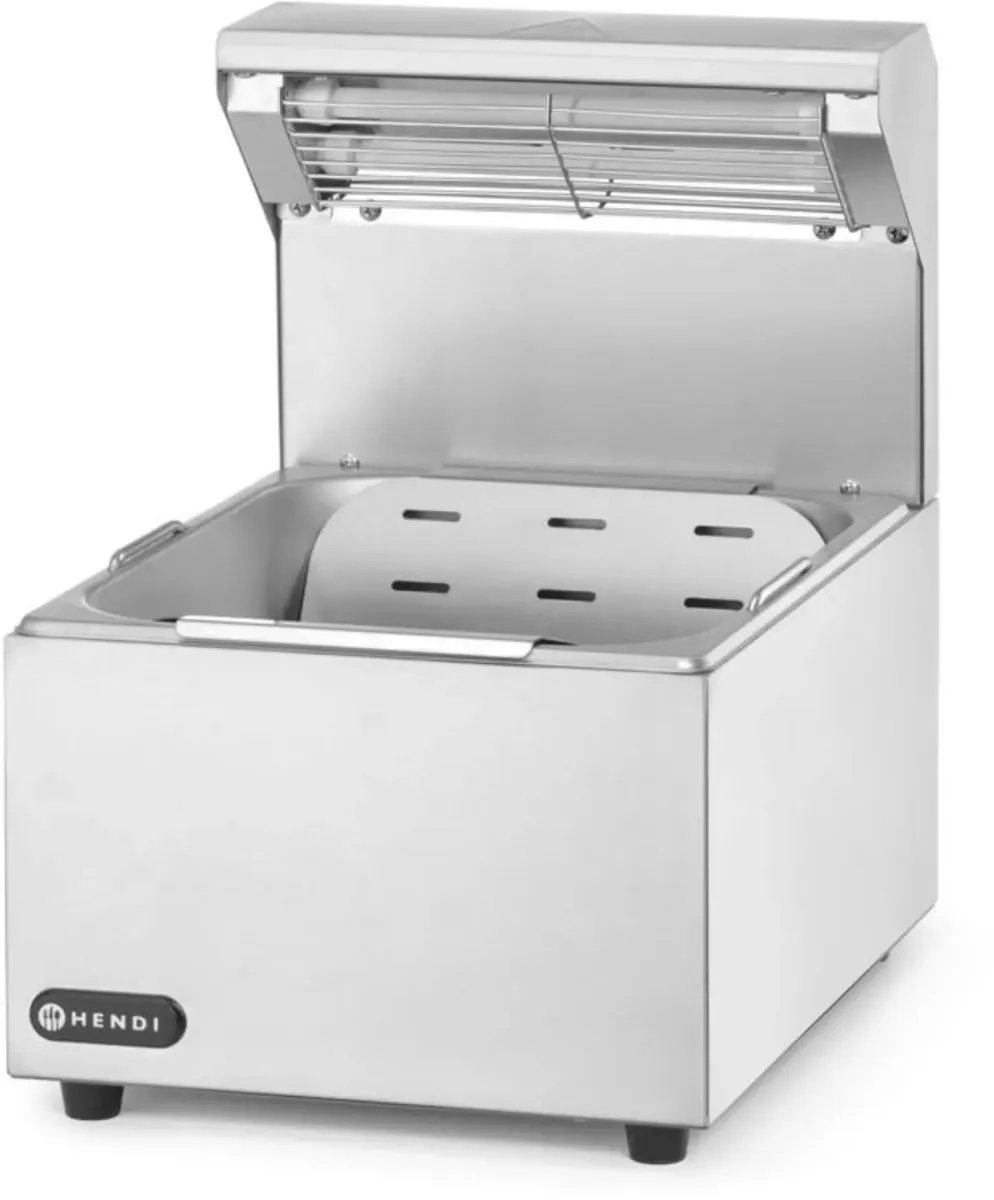 HENDI Frietverwarmer Infrarood 400W GN 1/2 - RVS