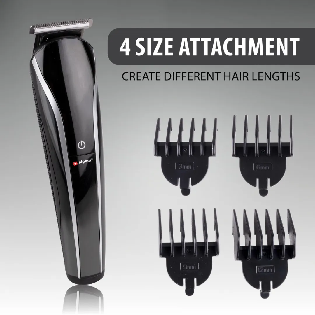 Alpina Tondeuseset 6-in-1 - 3W - Zwart