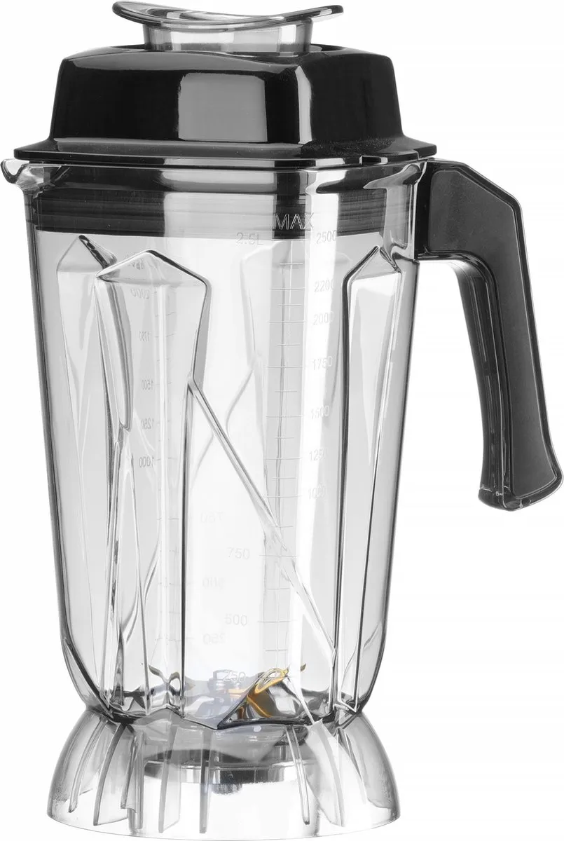 HENDI Digitale Bar Blender 2,5L - 3 Snelheden - Zwart