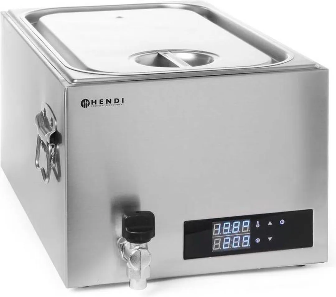 HENDI Sous-vide Systeem 20L 225448 - RVS - 600W
