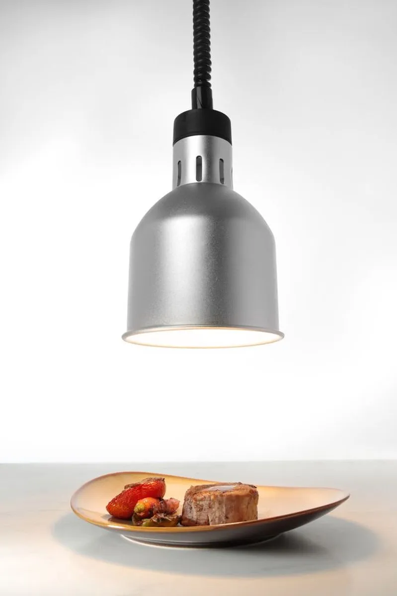 HENDI 273883 Verstelbare Warmtelamp - 250W - Zilver