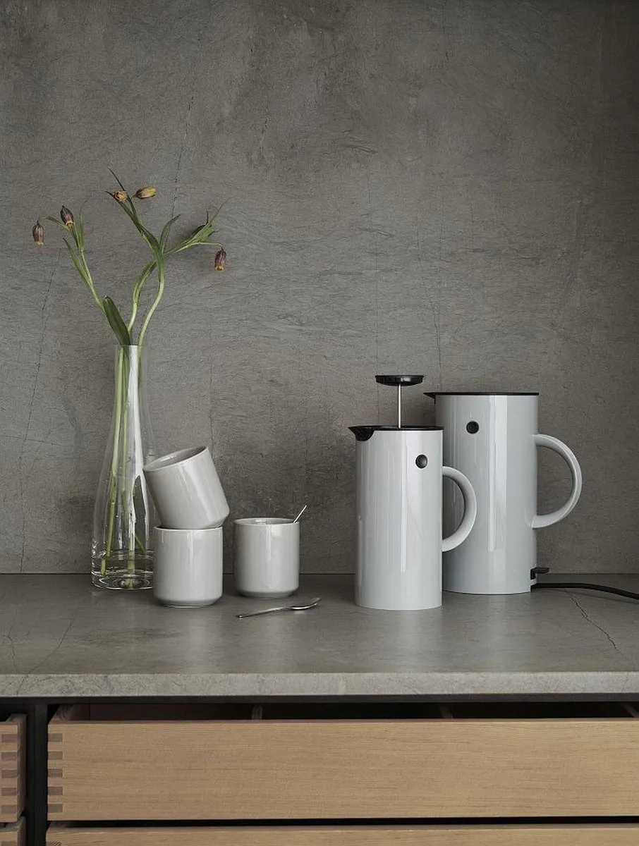 Stelton EM77 Waterkoker 1.5L - Lichtgrijs