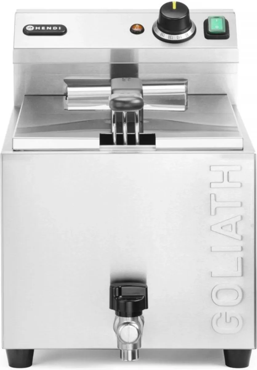 HENDI Friteuse XL 10L - 3500W - Roestvrij staal