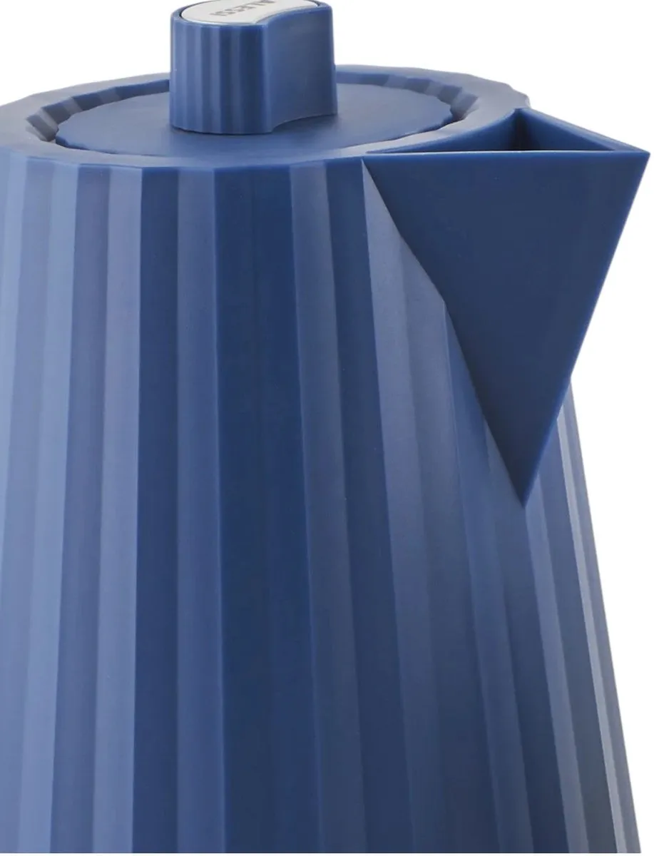 Alessi Plissé Waterkoker MDL06 - 1L - Blauw