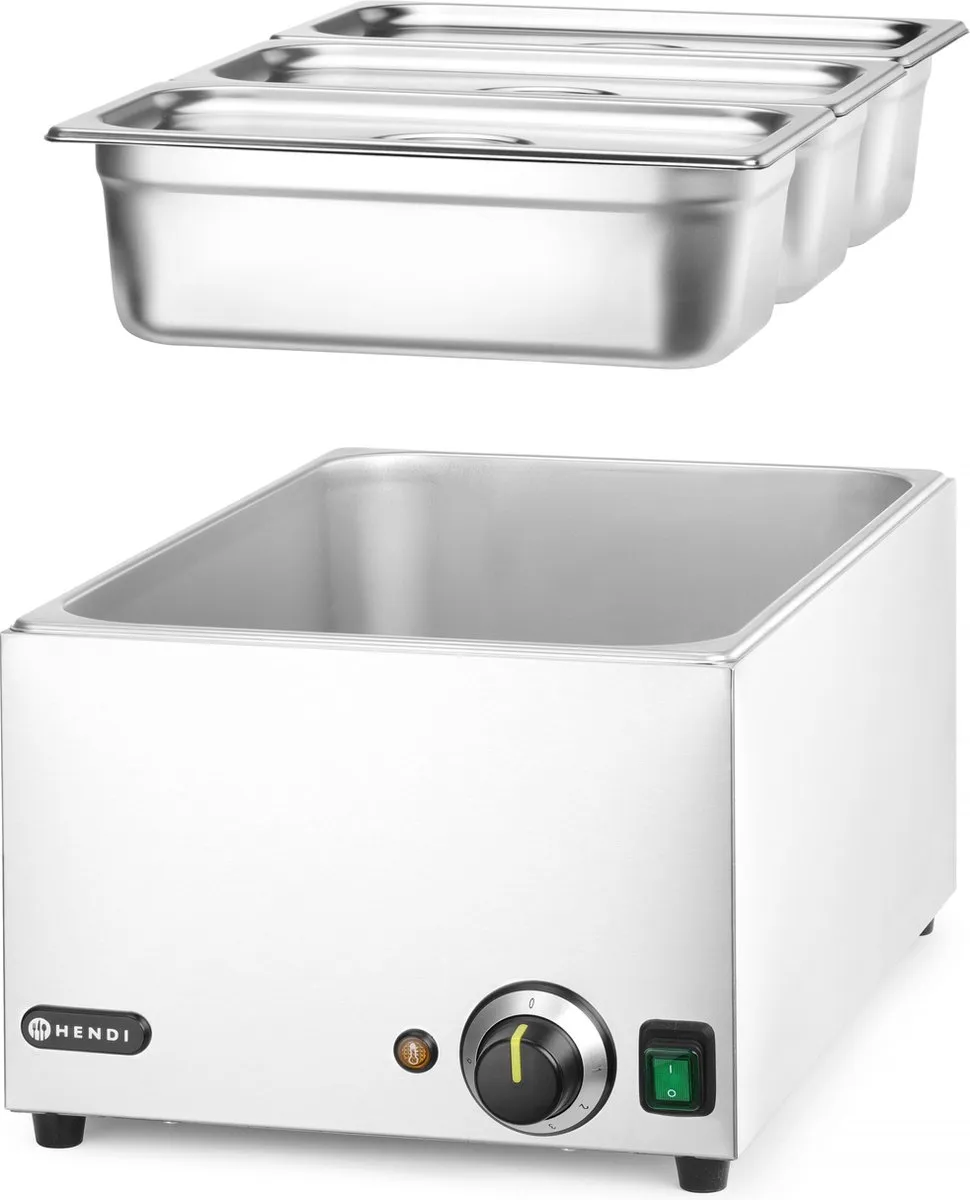HENDI Ranger 238967 Bain-marie set - 3x GN 1/3 - 1000W