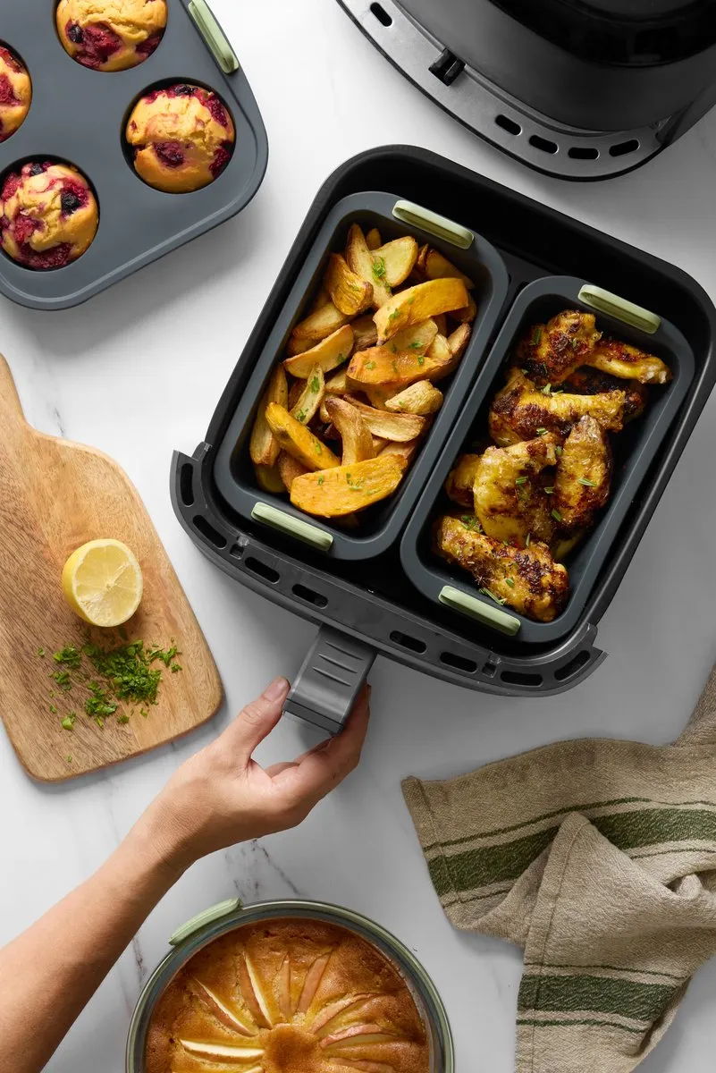 Lékué Ovenschaal Airfryer 20cm - Glas - Transparent
