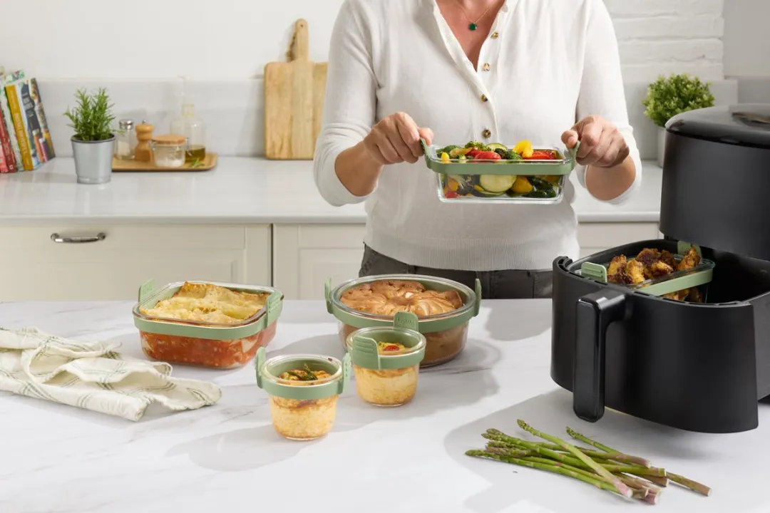 Lékué Ovenschaal Airfryer 20cm - Glas - Transparent